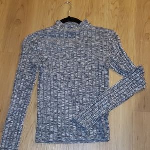 Mock neck long sleeve